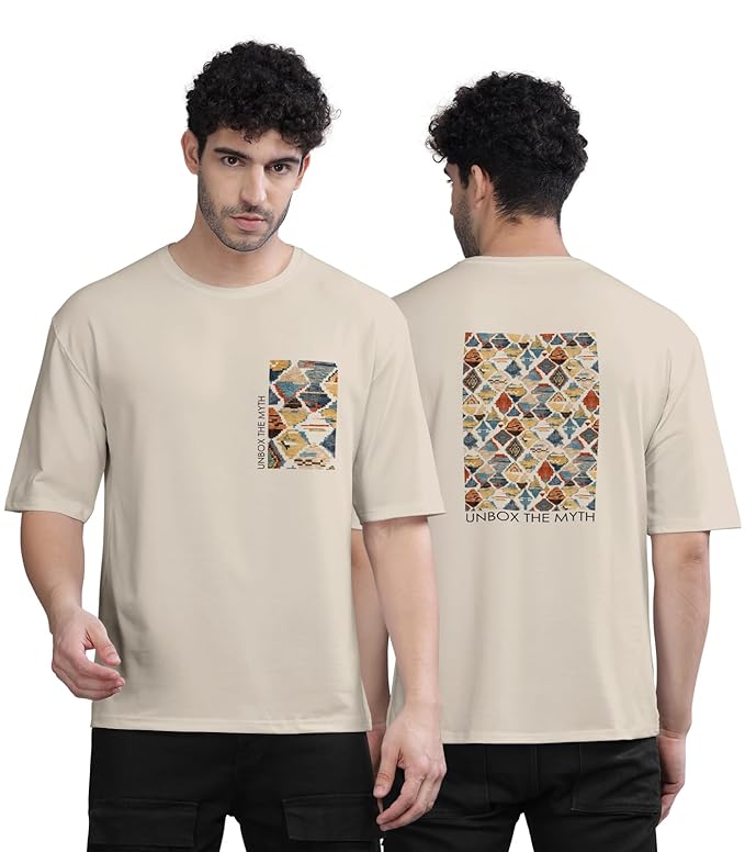 BULLMER Trendy Regular Fit Printed Half Sleeve Shirt for Men - Image 2